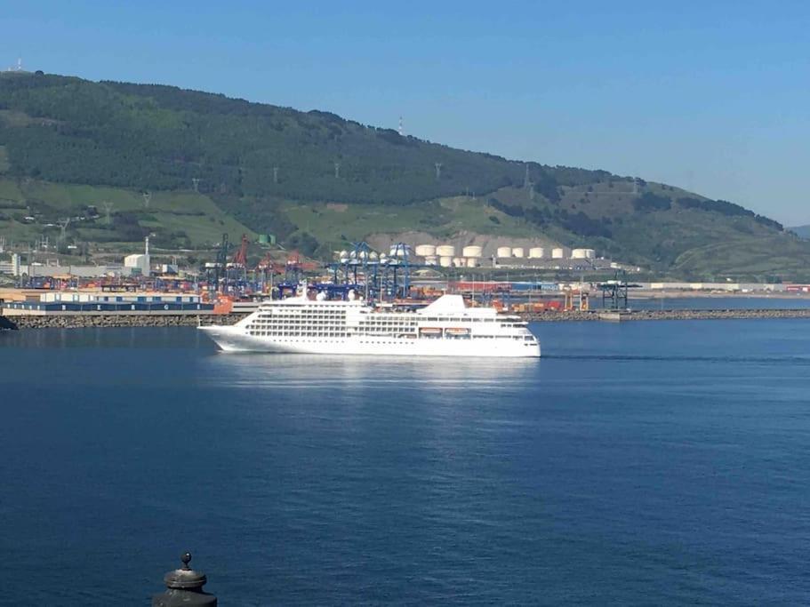 Flat With 160 M Of Garden, Sea Views Bilbao-Getxo Apartment ภายนอก รูปภาพ